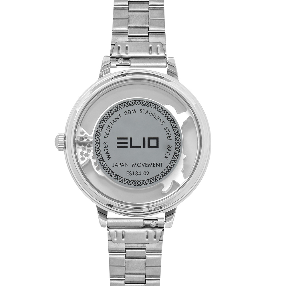 Đồng hồ Elio 36 mm Nữ ES134-02 Màu Bạc