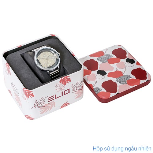 Đồng hồ Elio 36 mm Nữ ES134-02 Màu Bạc