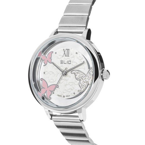 Đồng hồ Elio 36 mm Nữ ES134-03 Màu Bạc