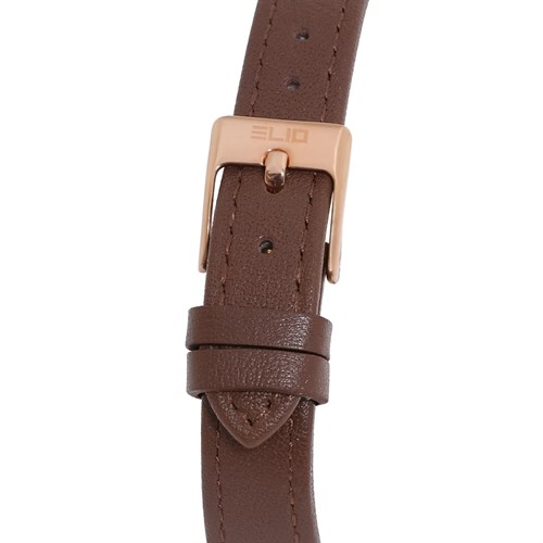 Đồng hồ Elio 35 mm Nữ EL133-01 Màu Nâu