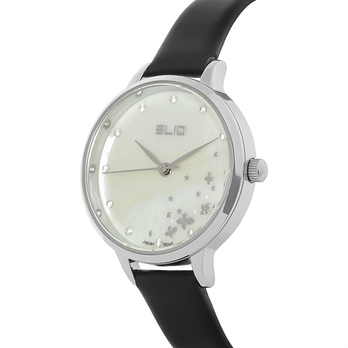 Đồng hồ Elio 28 mm Nữ EL134-02 Màu Đen