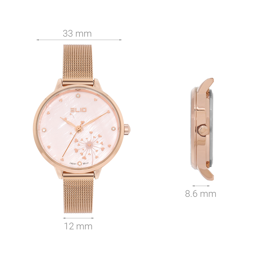 Đồng hồ Elio 33 mm Nữ ES137-02 - 6