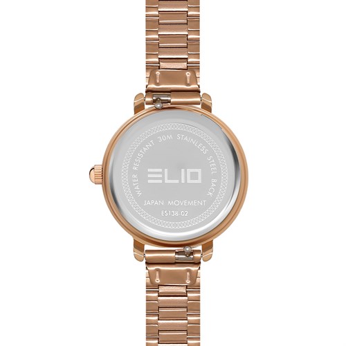 Đồng hồ Elio 26 mm Nữ ES138-02 Màu Vàng Hồng
