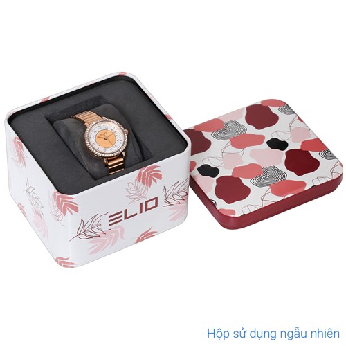 Đồng hồ Elio 26 mm Nữ ES138-02 Màu Vàng Hồng