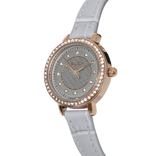 Đồng hồ Elio 26 mm Nữ EL136-01 Màu Tím