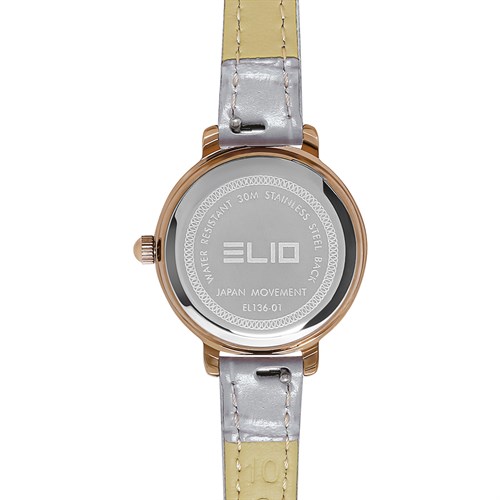 Đồng hồ Elio 26 mm Nữ EL136-01 Màu Tím