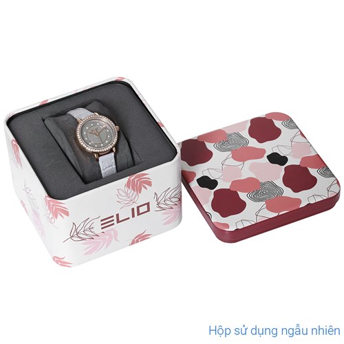 Đồng hồ Elio 26 mm Nữ EL136-01 Màu Tím