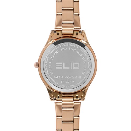 Đồng hồ Elio 35 mm Nữ ES139-02 Màu Vàng Hồng