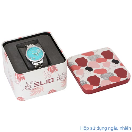Đồng hồ Elio Xmas 30 mm Nữ ES140-01 Màu Bạc