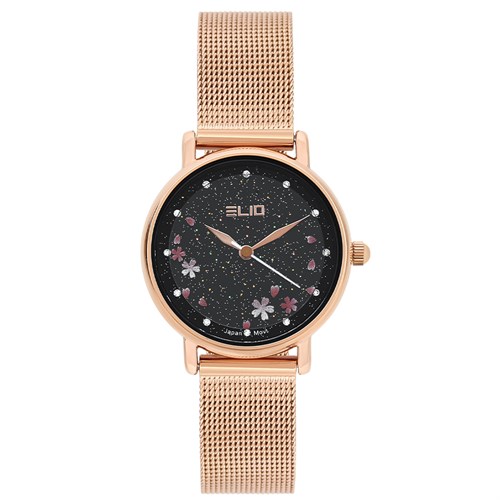 Đồng hồ Elio 30 mm Nữ ES141-01 Màu Vàng Hồng