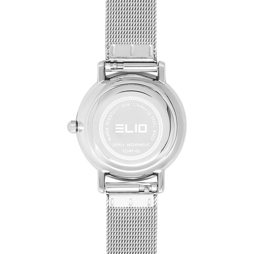 Đồng hồ Elio 30 mm Nữ ES141-02 Màu Bạc