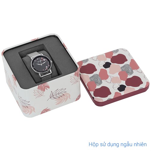 Đồng hồ Elio 30 mm Nữ ES141-02 Màu Bạc