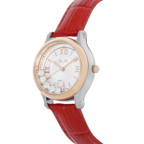 Đồng hồ Elio Xmas 30 mm Nữ EL137-01 Màu Đỏ