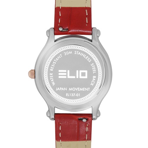 Đồng hồ Elio Xmas 30 mm Nữ EL137-01 Màu Đỏ