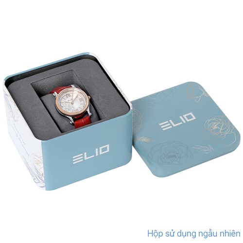 Đồng hồ Elio Xmas 30 mm Nữ EL137-01 Màu Đỏ