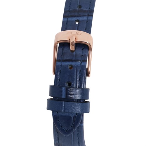 Đồng hồ Elio 30 mm Nữ EL137-02 Màu Xanh Đậm
