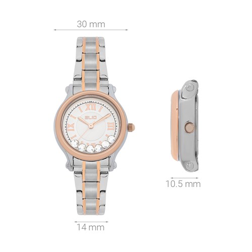 Đồng hồ Elio 30 mm Nữ ES142-01 Màu Bạc
