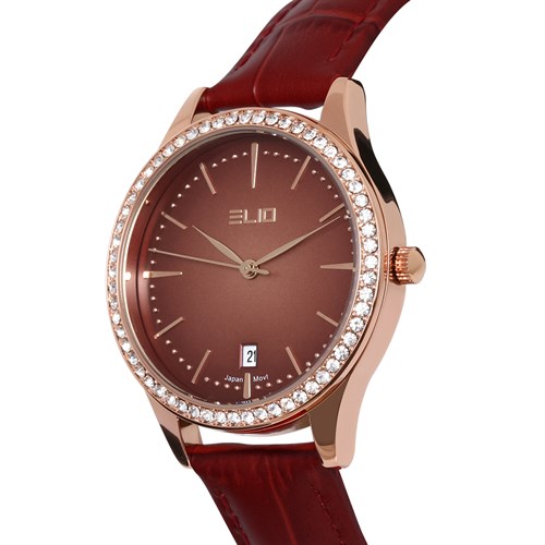 Đồng hồ Elio Xmas 35 mm Nữ EL138-02 Màu Đỏ