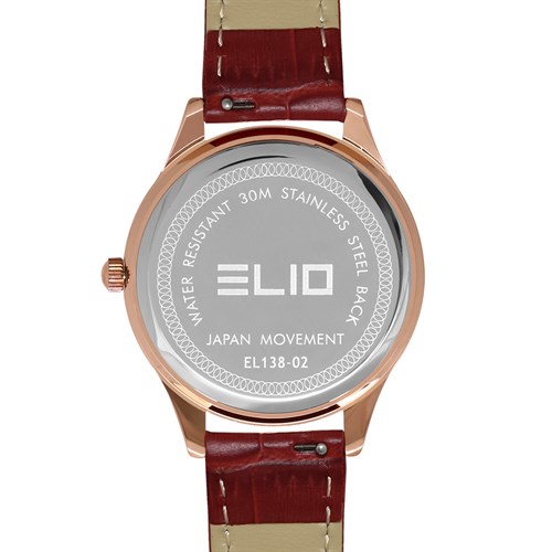 Đồng hồ Elio Xmas 35 mm Nữ EL138-02 Màu Đỏ