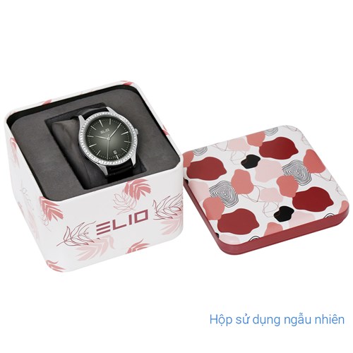 Đồng hồ Elio 35 mm Nữ EL138-03 Màu Đen