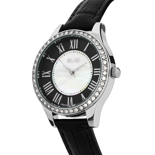 Đồng hồ Elio 33 mm Nữ EL139-01 Màu Đen