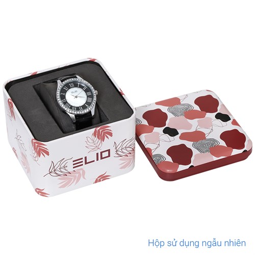 Đồng hồ Elio 33 mm Nữ EL139-01 Màu Đen