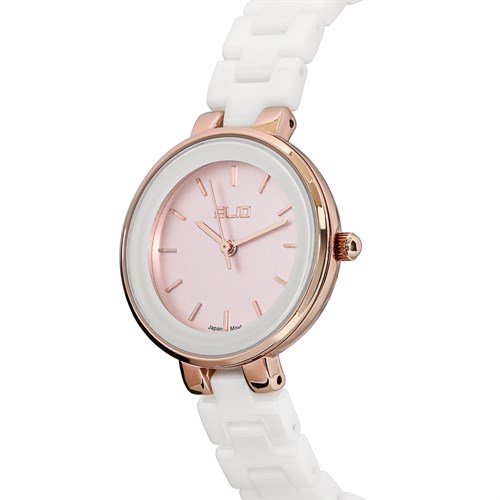 Đồng hồ Elio Nàng Thơ 30 mm Nữ ES143-01 Màu Trắng