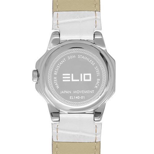Đồng hồ Elio 32 mm Nữ EL140-01 Màu Trắng
