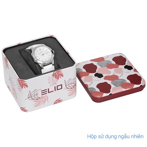 Đồng hồ Elio 32 mm Nữ EL140-01 Màu Trắng