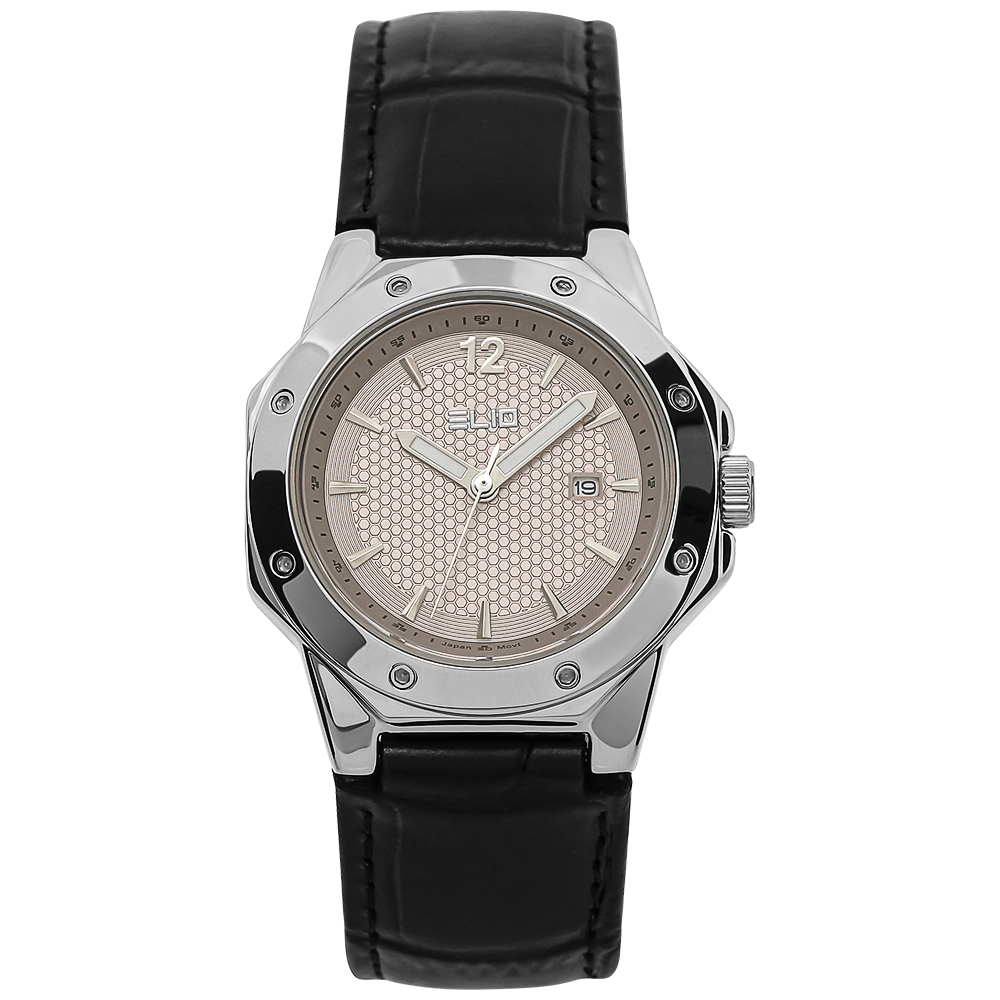 Đồng hồ Elio 32 mm Nữ EL140-02 Màu Đen