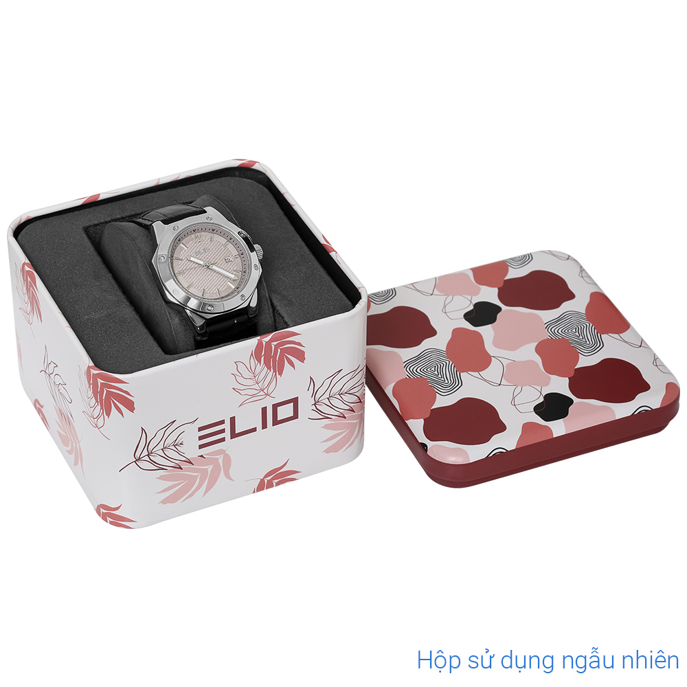 Đồng hồ Elio 32 mm Nữ EL140-02 Màu Đen
