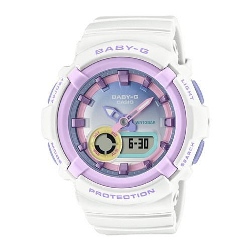 Đồng hồ BABY-G BGA-280 43.4 mm Nữ BGA-280PM-7ADR Màu Trắng