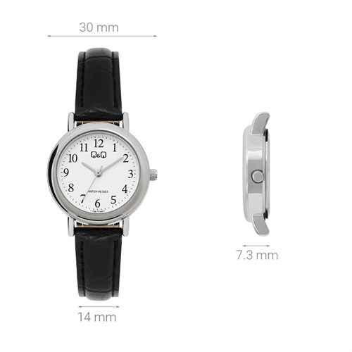 Đồng hồ Q&Q 30 mm Nữ C18A-004PY Màu Đen
