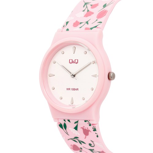 Đồng hồ Q&Q 34 mm Nữ V06A-007VY Màu Hồng