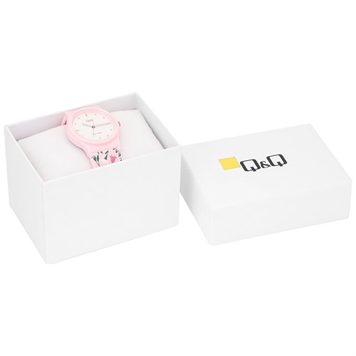 Đồng hồ Q&Q 34 mm Nữ V06A-007VY Màu Hồng