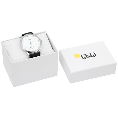 Đồng hồ Q&Q 40 mm Nam C08A-010PY Màu Đen