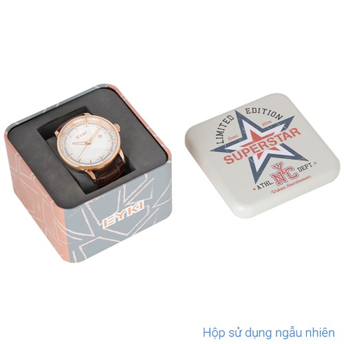 Đồng hồ EYKI 43 mm Nam EYL004-01 Màu Nâu