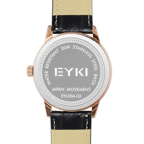 Đồng hồ EYKI 43 mm Nam EYL004-02 Màu Đen