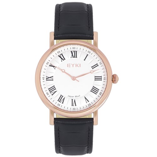 Đồng hồ EYKI 40 mm Nam EYC008-01 Màu Đen