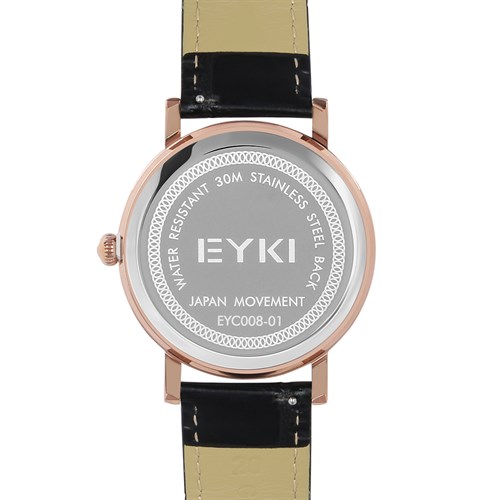 Đồng hồ EYKI 40 mm Nam EYC008-01 Màu Đen