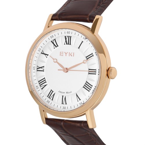 Đồng hồ EYKI 40 mm Nam EYC009-01 Màu Nâu