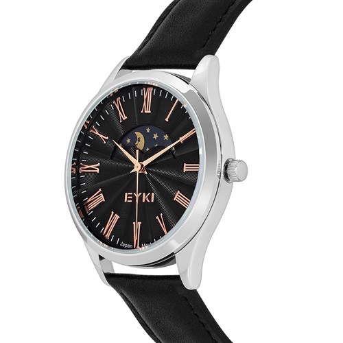 Đồng hồ EYKI 41 mm Nam EYC015-01 Màu Đen