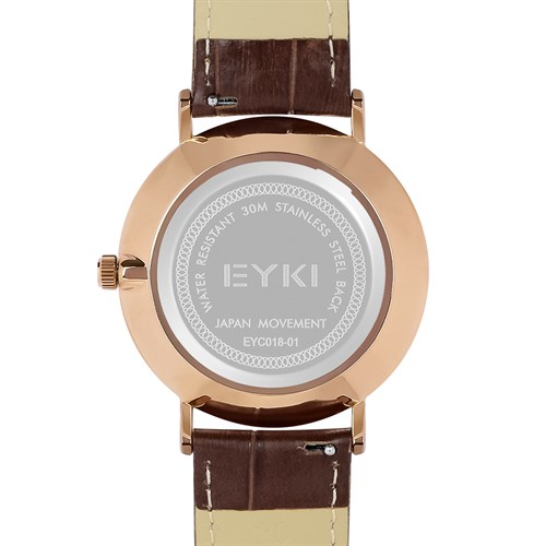 Đồng hồ EYKI 40 mm Nam EYC018-01 Màu Nâu