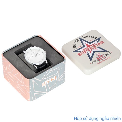 Đồng hồ EYKI 40 mm Nam EYC019-01 Màu Đen