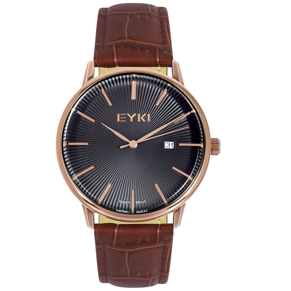 Đồng hồ EYKI 40 mm Nam EYC022-01 Màu Nâu