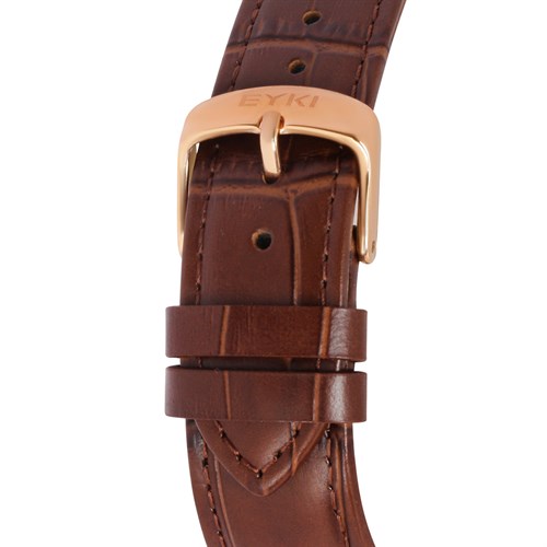 Đồng hồ EYKI 40 mm Nam EYC022-01 Màu Nâu