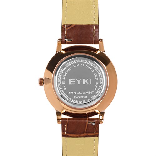 Đồng hồ EYKI 40 mm Nam EYC022-01 Màu Nâu