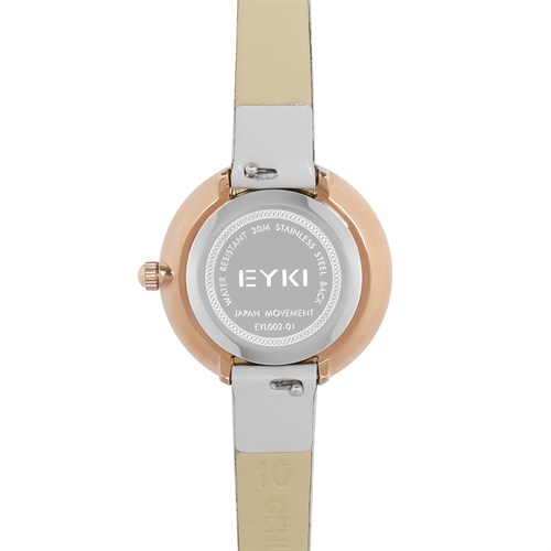 Đồng hồ EYKI 28 mm Nữ EYL002-01 Màu Xám