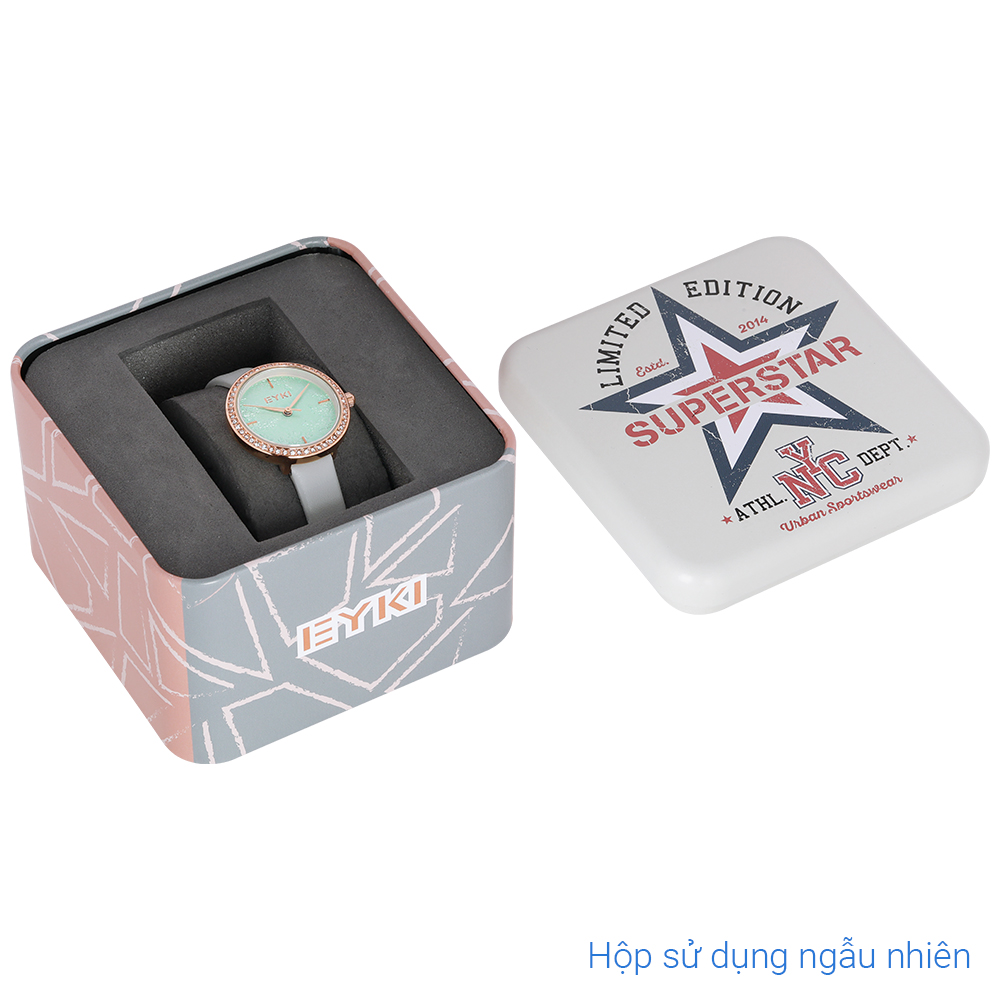 Đồng hồ EYKI 28 mm Nữ EYL002-01 Màu Xám