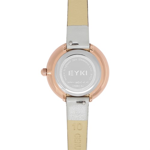 Đồng hồ EYKI 28 mm Nữ EYL003-01 Màu Xám